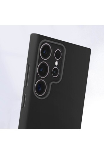 Cover soft-touch per Samsung Galaxy S24 Ultra serie Fast Cover - nera