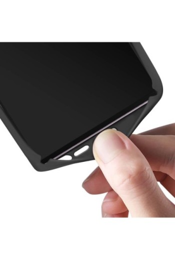 Cover soft-touch per Samsung Galaxy S24 Ultra serie Fast Cover - nera