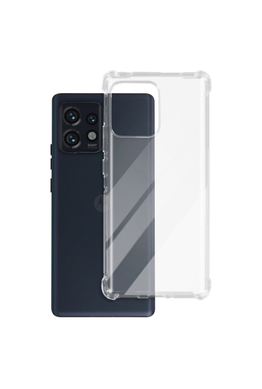 Cover flessibile per Motorola Edge 40 Pro trasparente serie Classic Bump