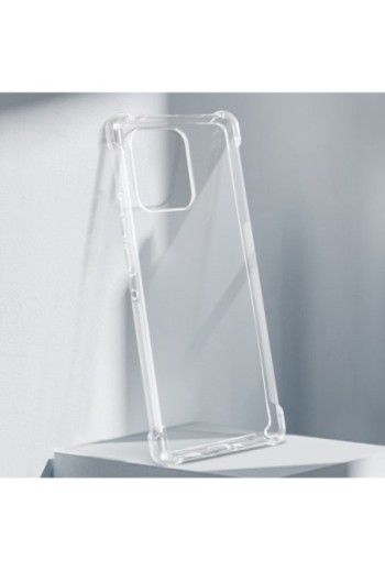 Cover flessibile per Motorola Edge 40 Pro trasparente serie Classic Bump