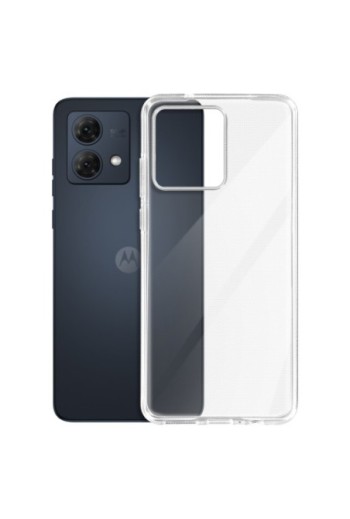 Cover per Motorola Moto G84 silicone flessibile Classic Case - trasparente