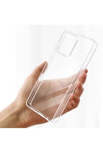 Cover per Motorola Moto G84 silicone flessibile Classic Case - trasparente