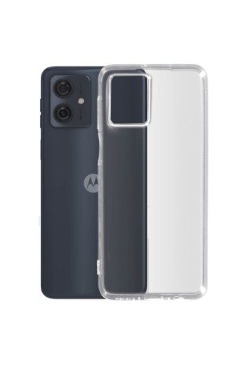 Cover per Motorola Moto G54 silicone flessibile Classic Case - trasparente