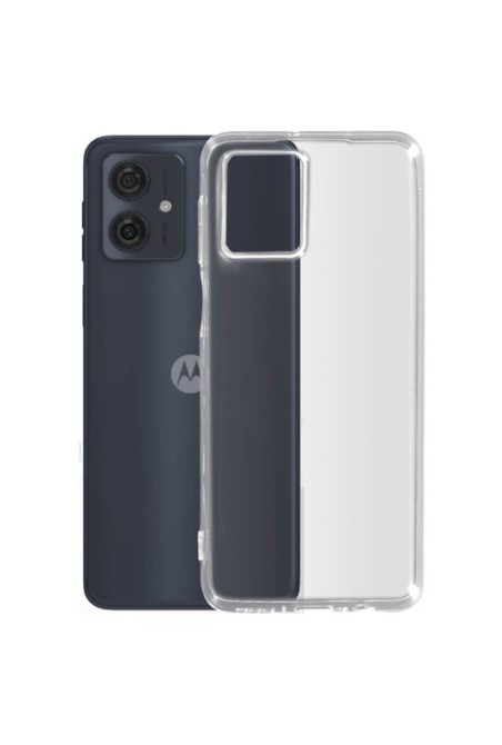 Cover per Motorola Moto G54 silicone flessibile Classic Case - trasparente