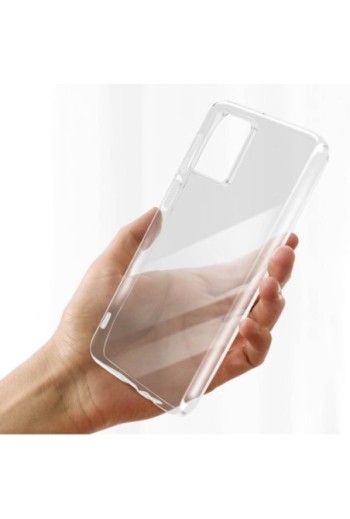 Cover per Motorola Moto G54 silicone flessibile Classic Case - trasparente