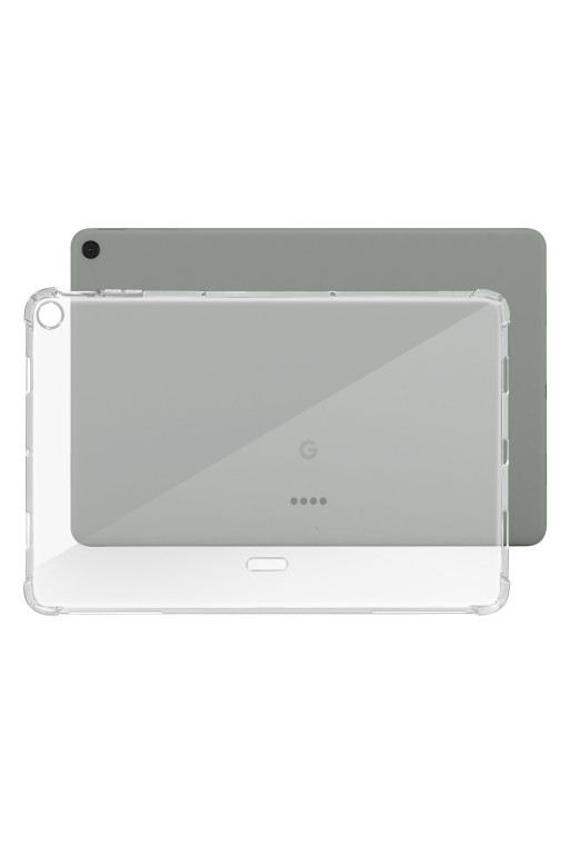 Cover per Google Pixel Tablet flessibile angoli rinforzati trasparente serie Classic Bump