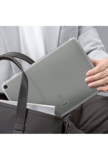 Cover per Google Pixel Tablet flessibile angoli rinforzati trasparente serie Classic Bump