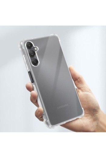 Cover flessibile anti-urto trasparente serie Classic Bump per Samsung Galaxy A05s