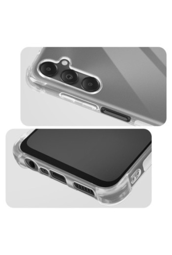 Cover flessibile anti-urto trasparente serie Classic Bump per Samsung Galaxy A05s