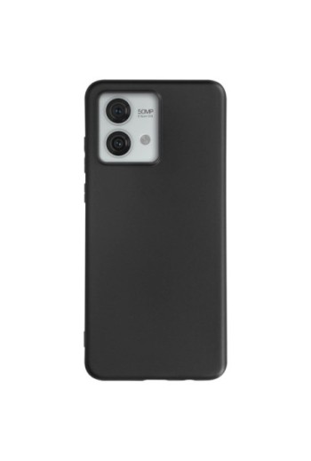 Cover per Motorola Moto G84 in silicone flessibile Classic Case - nera