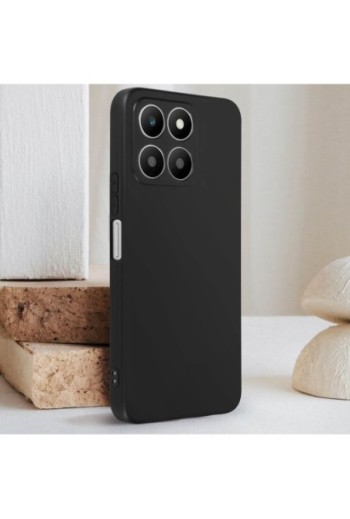 Cover per Honor X6a silicone anti-macchie serie Classic Case Mat - nera