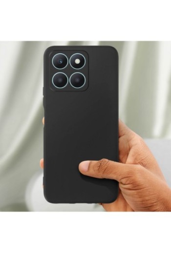 Cover per Honor X6a silicone anti-macchie serie Classic Case Mat - nera