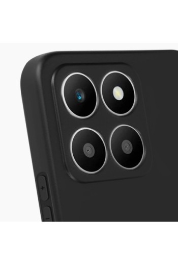 Cover per Honor X6a silicone anti-macchie serie Classic Case Mat - nera