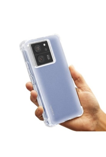 Cover flessibile anti-urto trasparente serie Classic Bump per Xiaomi 13T e 13T Pro