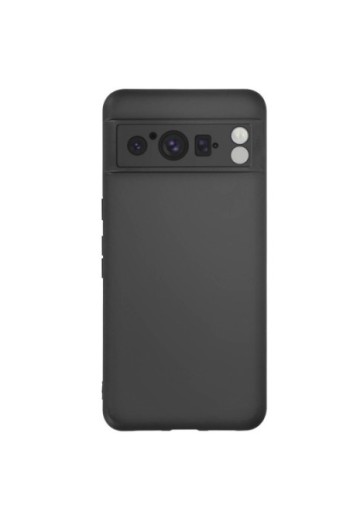 Cover per Google Pixel 8 Pro in silicone flessibile nera Classic Case