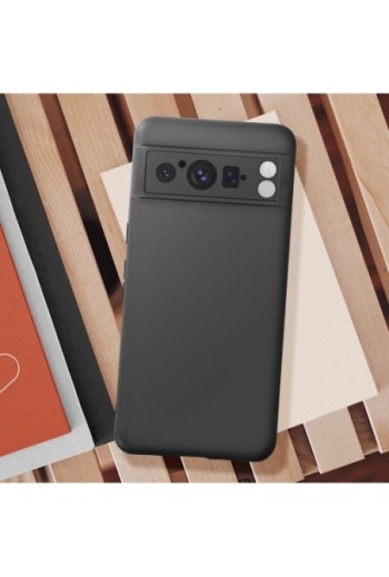 Cover per Google Pixel 8 Pro in silicone flessibile nera Classic Case