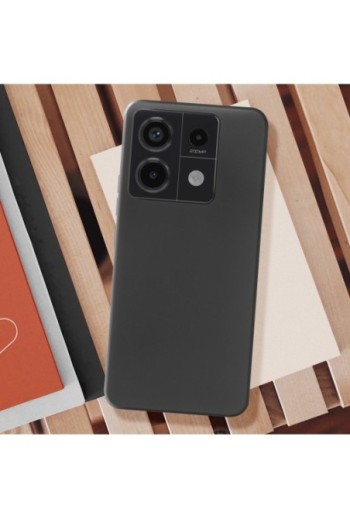 Cover per Xiaomi Redmi Note 13 Pro 5G in silicone flessibile nera Classic Case