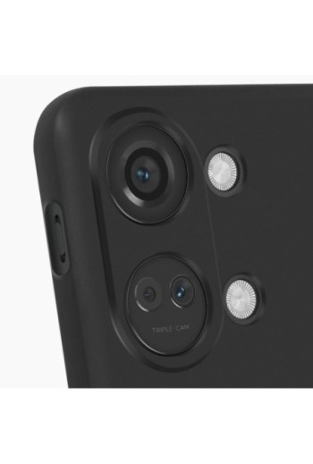 Cover per OnePlus Nord 3 5G silicone opaco serie Classic Case Mat - nera