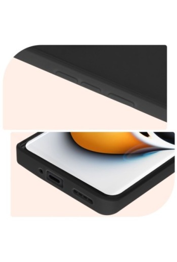 Cover per Realme 11 Pro e 11 Pro Plus silicone opaco serie Classic Case Mat - nera