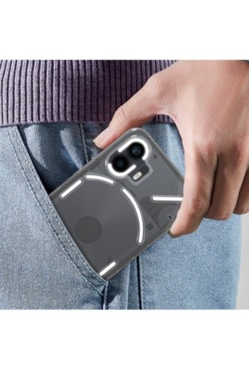 Cover in silicone per Nothing Phone 2 Imak UX-5 trasparente