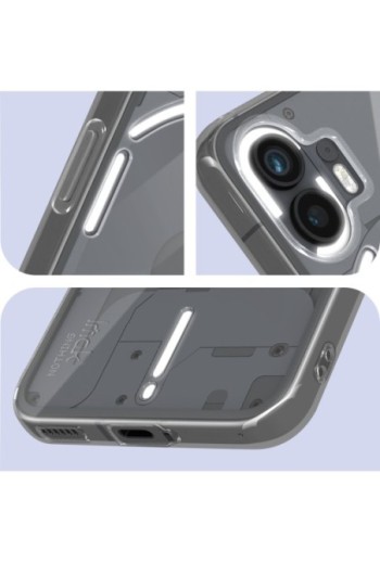 Cover in silicone per Nothing Phone 2 Imak UX-5 trasparente