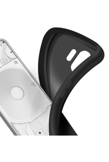 Cover flessibile per Nothing Phone 2 Classic Case - nera