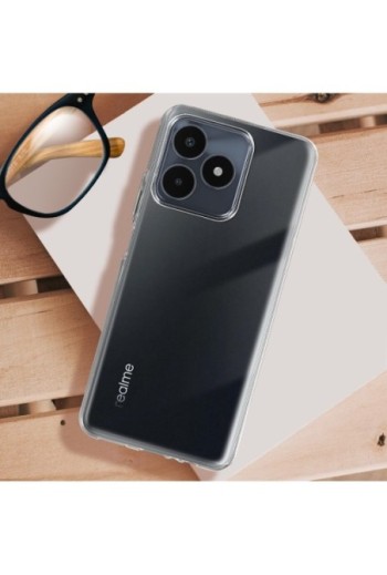 Cover per Realme C53 flessibile trasparente Classic Case