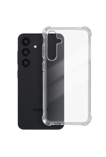 Cover flessibile per Samsung Galaxy S23 FE anti-urto trasparente serie Classic Bump
