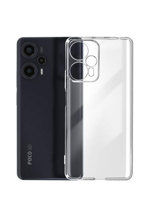 Cover per Xiaomi Poco F5 flessibile trasparente Classic Case