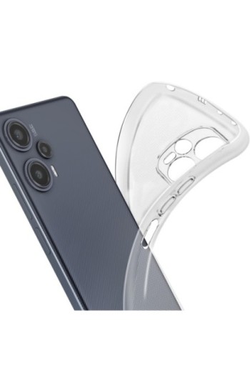 Cover per Xiaomi Poco F5 flessibile trasparente Classic Case