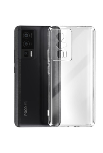 Cover per Xiaomi Poco F5 Pro flessibile trasparente Classic Case