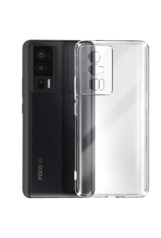 Cover per Xiaomi Poco F5 Pro flessibile trasparente Classic Case