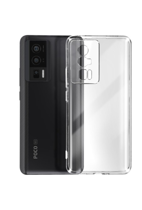 Cover per Xiaomi Poco F5 Pro flessibile trasparente Classic Case