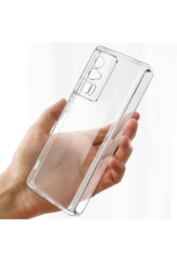 Cover per Xiaomi Poco F5 Pro flessibile trasparente Classic Case