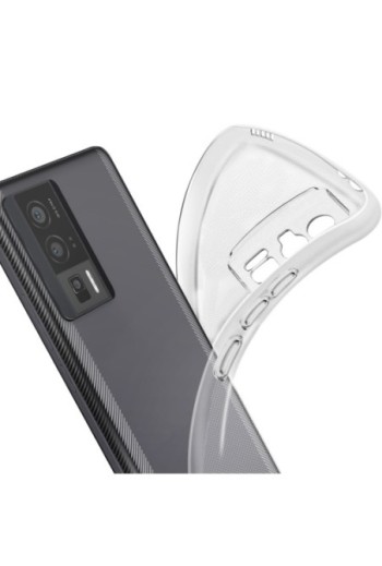 Cover per Xiaomi Poco F5 Pro flessibile trasparente Classic Case
