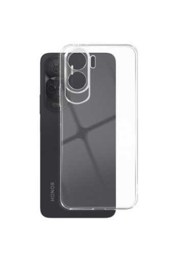 Cover in silicone per Honor 90 Lite serie Pureflex - trasparente