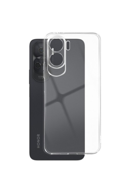 Cover in silicone per Honor 90 Lite serie Pureflex - trasparente