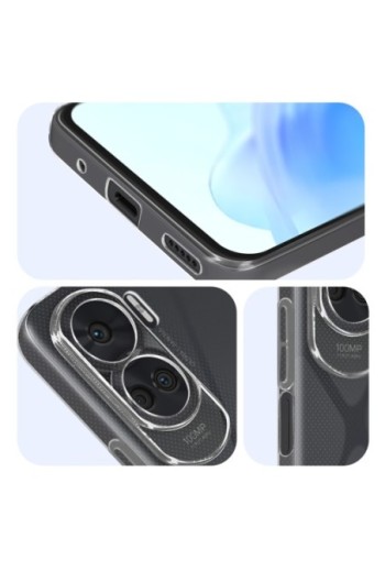 Cover in silicone per Honor 90 Lite serie Pureflex - trasparente