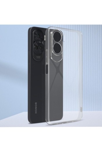 Cover in silicone per Honor 90 Lite serie Pureflex - trasparente