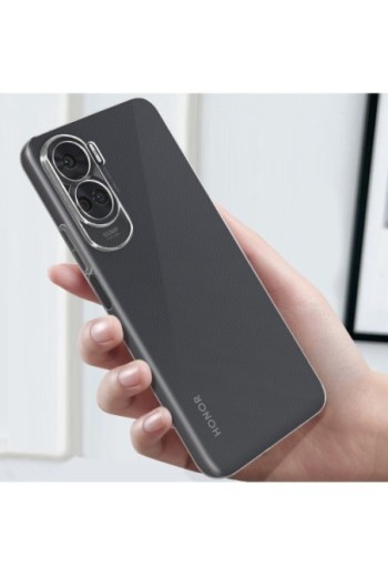 Cover in silicone per Honor 90 Lite serie Pureflex - trasparente