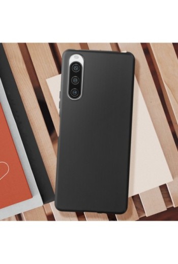 Cover per Sony Xperia 10 V / 10 VI flessibile nera Classic Case
