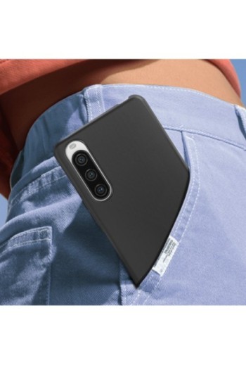 Cover per Sony Xperia 10 V / 10 VI flessibile nera Classic Case