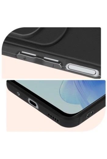 Cover per Honor 90 Lite silicone opaco serie Classic Case Mat - nera