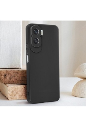 Cover per Honor 90 Lite silicone opaco serie Classic Case Mat - nera
