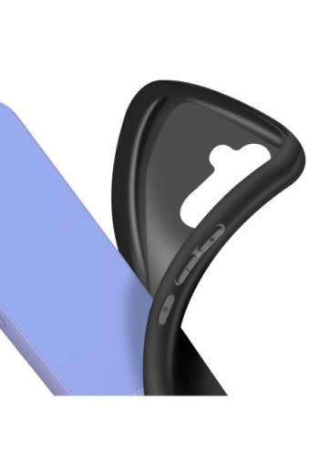 Cover per Samsung Galaxy A54 5G flessibile nera Classic Case