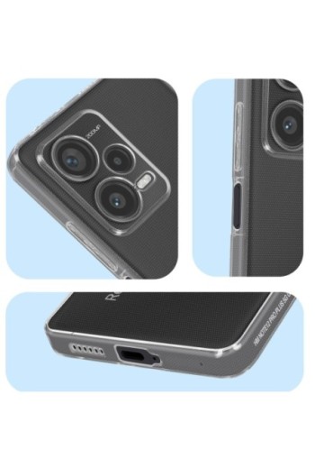 Cover per Xiaomi Redmi Note 12 Pro Plus 5G flessibile trasparente Classic Case