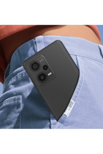 Cover per Xiaomi Redmi Note 12 Pro Plus 5G flessibile nera Classic Case