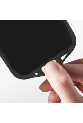Cover soft-touch per Samsung Galaxy A54 5G serie Fast Cover nera