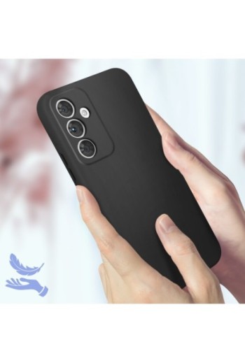 Cover soft-touch per Samsung Galaxy A54 5G serie Fast Cover nera