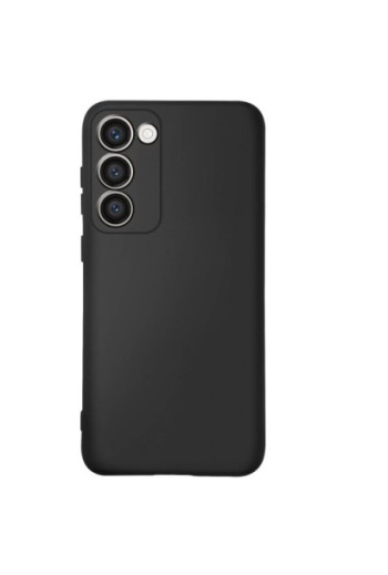 Cover soft-touch per Samsung Galaxy S23 serie Fast Cover nera